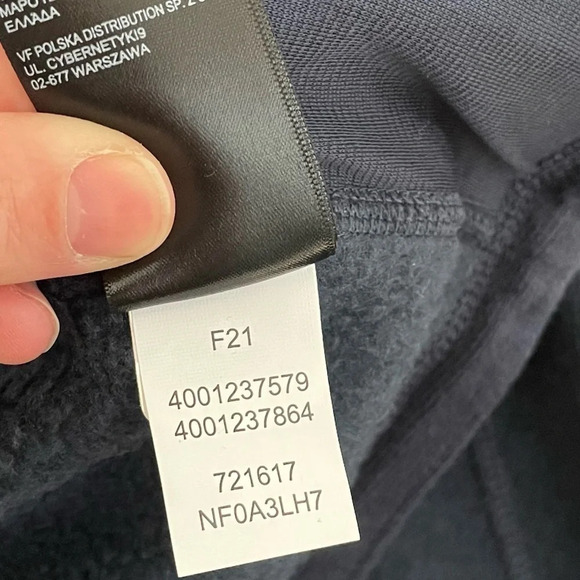 The North Face Sweater Fleece Jacket Urban Navy Heather size XL Style NF0A3LH7 - Picture 8 of 11